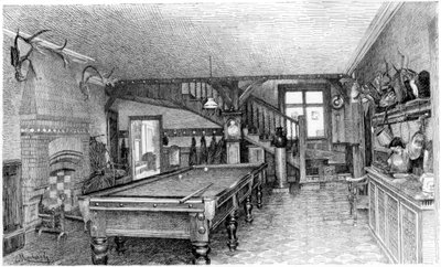Le Hall à Silverbeck, vers 1880-1882 - Unbekannt