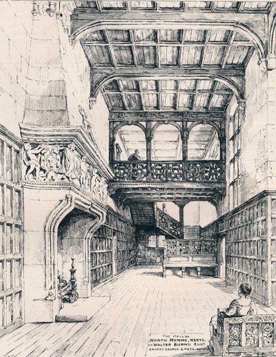 La salle de North Mymms, Herts, 1898 - Unbekannt