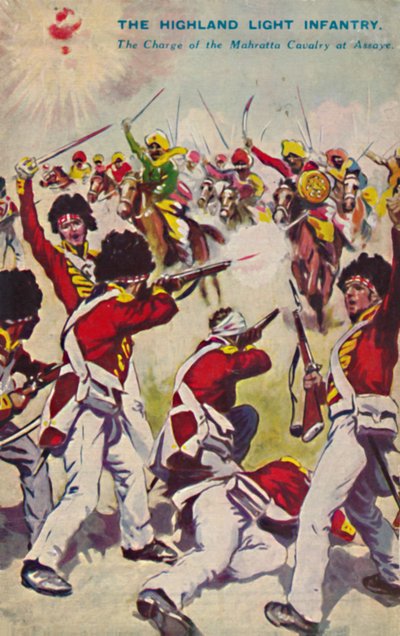 Le Highland Light Infantry. La Charge de la Cavalerie Mahratta à Assaye, 1803, 1939 - Unbekannt