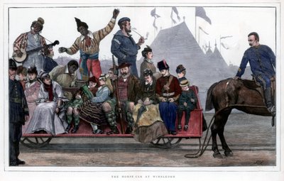 Le tramway à Wimbledon, 1872 - Unbekannt