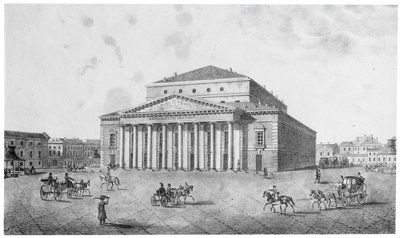 Le Théâtre Impérial Bolchoï Kamenny, Saint-Pétersbourg, Russie, années 1820 - Unbekannt