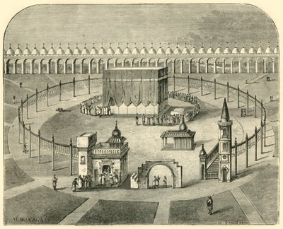 La Kaaba, La Mecque, 1890 - Unbekannt