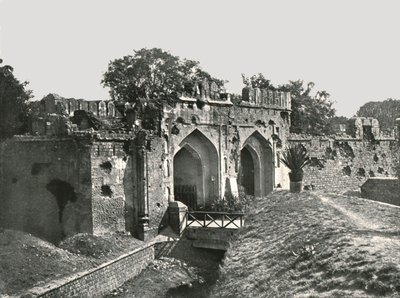 La Porte Kashmiri, Delhi, Inde, 1895 - Unbekannt