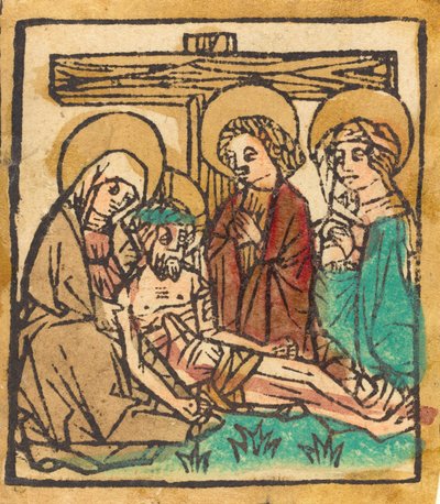 La Lamentation, vers 1460 - Unbekannt