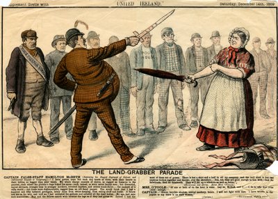Le défilé du Land-Grabber, 1889 - Unbekannt