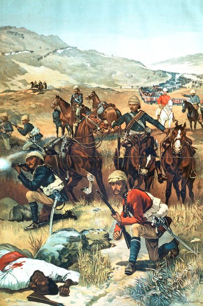 Le dernier coup de feu au Soudan, 1885 - Unbekannt
