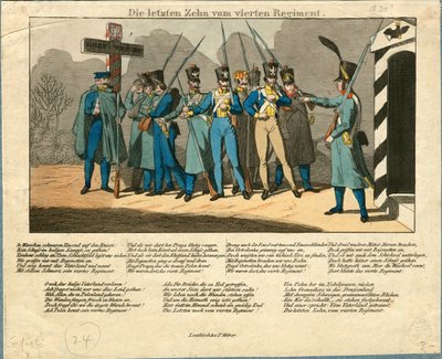 Les derniers dix du 4e régiment, 1831 - Unbekannt