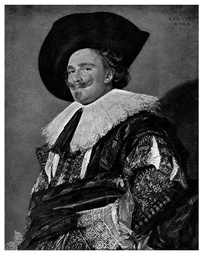 Le Cavalier rieur, 1624 - Unbekannt