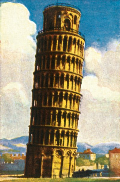 La tour penchée de Pise, vers 1928 - Unbekannt