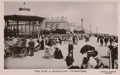 Le Leas et le kiosque à musique, Folkestone, fin du 19e-début du 20e siècle - Unbekannt