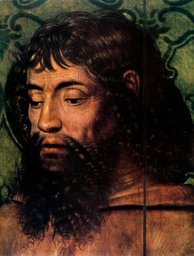 La Légende de Sainte Lucie, Vierge et Enfant avec Saints (détail), XVe siècle - Unbekannt