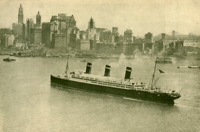 Le Léviathan à New York, vers 1930 - Unbekannt