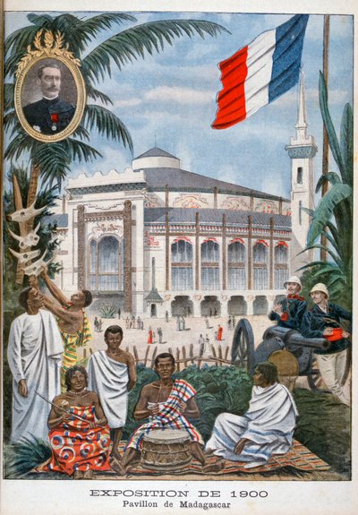 Le pavillon malgache à l
