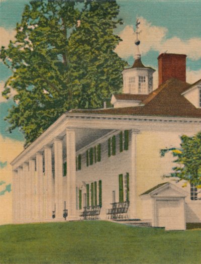 Le manoir, élévation de la rivière, 1946 - Unbekannt