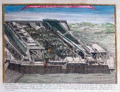 La machine de Marly, 18ème siècle - Unbekannt