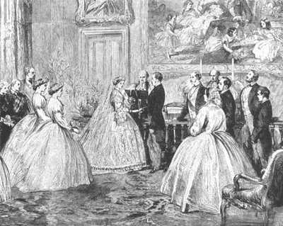 Le mariage de la princesse Alice avec le prince Louis de Hesse...1862, 1901 - Unbekannt
