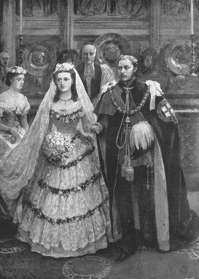 Le mariage du prince de Galles avec la princesse Alexandra de Danemark..., Windsor, 1863, 1901 - Unbekannt