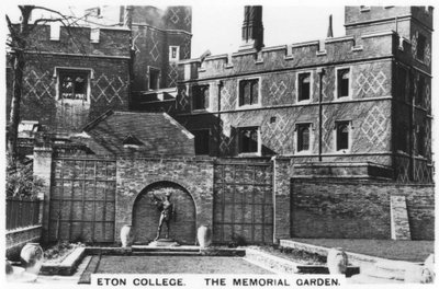 Le jardin commémoratif du collège d
