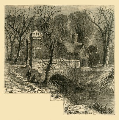 Le Fossé, Palais de Fulham, c1878 - Unbekannt