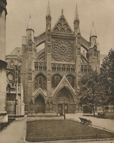 La façade nord moderne et l