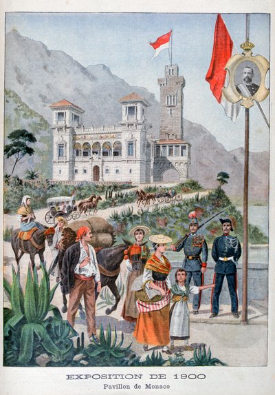 Le pavillon de Monaco à l
