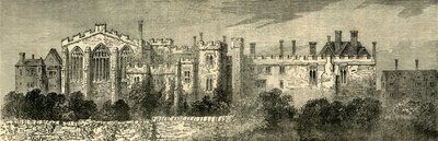 Le monastère de Saint-Jean de Jérusalem, Clerkenwell - Vue générale du sud-est, vers 1872 - Unbekannt