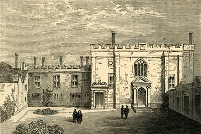 Le Monastère de Saint-Jean de Jérusalem, Clerkenwell - La Chapelle vue du Sud, c1872 - Unbekannt