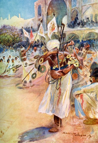Le festival de Muharram, Perse - Unbekannt