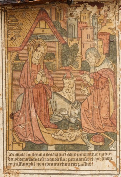 La Nativité, en coffre - Unbekannt