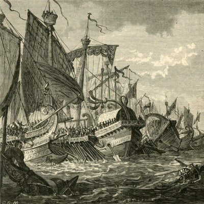 La Bataille navale au large du Cap Pelorus, 1890 - Unbekannt