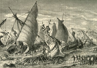 La bataille navale dans le port de Syracuse, 1890 - Unbekannt