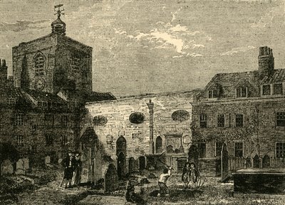 La vieille église de St. James, Clerkenwell, vers 1872 - Unbekannt