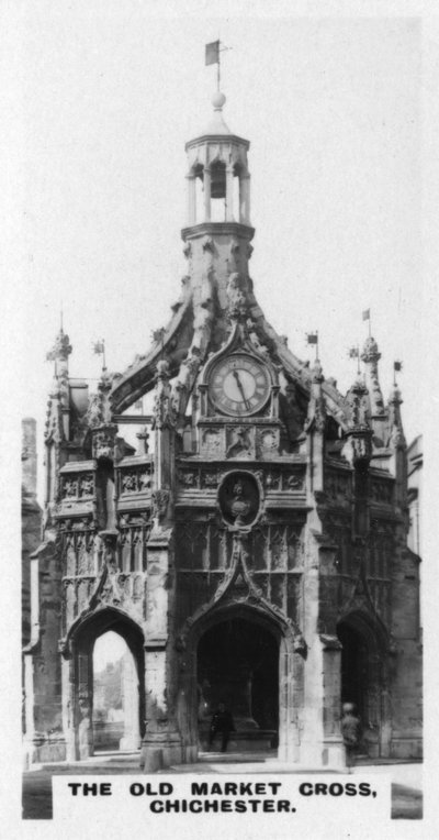 Le vieux marché croisé, Chichester, West Sussex, années 1920 - Unbekannt