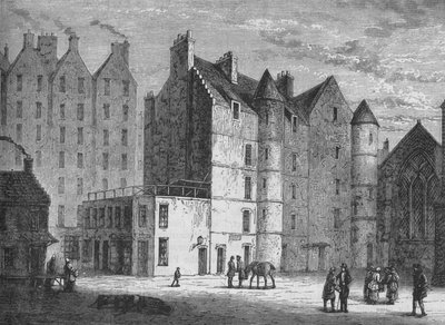 Le Vieux Tolbooth, Édimbourg, vers 1880 - Unbekannt