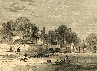 Le vieux péage, Kensington, en 1820, vers 1876 - Unbekannt