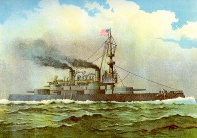 La course des Oregons pour Cuba, 1898 - Unbekannt