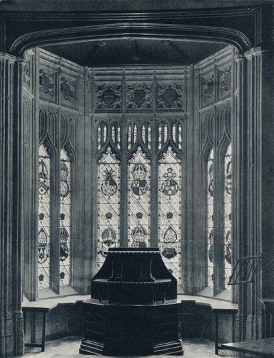 La fenêtre oriel dans le hall, 1926 - Unbekannt