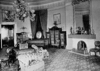 Le salon ovale à la Maison Blanche, Washington DC, USA, 1908 - Unbekannt