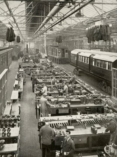 Révision du matériel roulant souterrain appartenant au London Passenger Transport, 1935-36 - Unbekannt