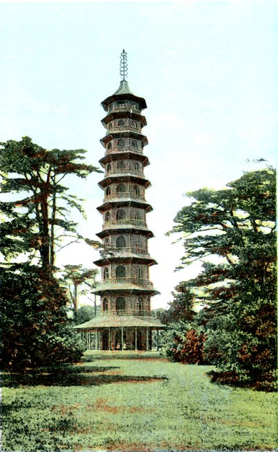 La pagode, Kew Gardens, Richmond upon Thames, Londres - Unbekannt