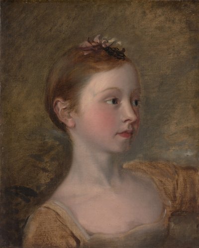 La fille du peintre Mary 1750-1826, milieu du 19ème siècle - Unbekannt
