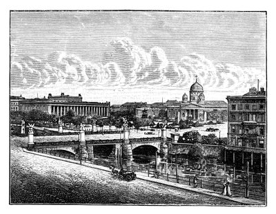 Le pont du palais et le jardin de plaisance, Berlin, Allemagne - Unbekannt