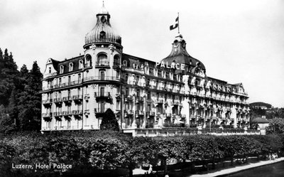 Le Palace Hotel, Lucerne, Suisse, début du 20e siècle - Unbekannt