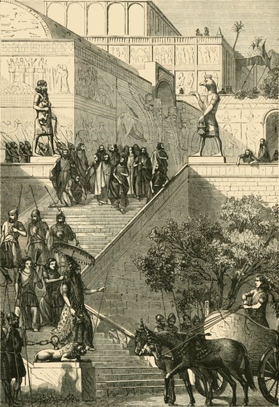 Le Palais de Kouyunjik, restauré. D