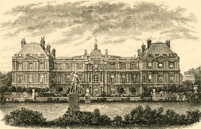 Le Palais du Luxembourg, Paris, 1890 - Unbekannt