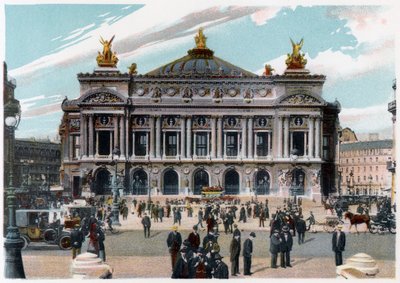 Le Palais Garnier, Paris, vers 1900 - Unbekannt