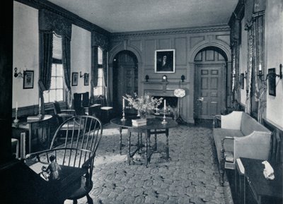 Le Salon de la Taverne Raleigh, vers 1938 - Unbekannt