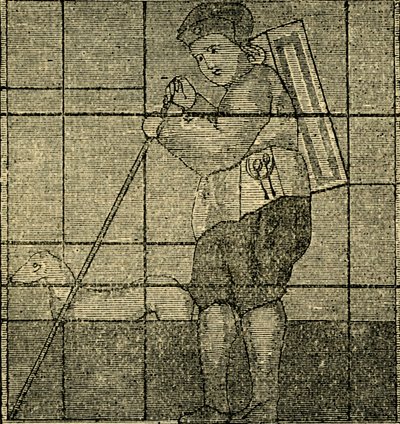 Le colporteur et son chien, anciennement dans l