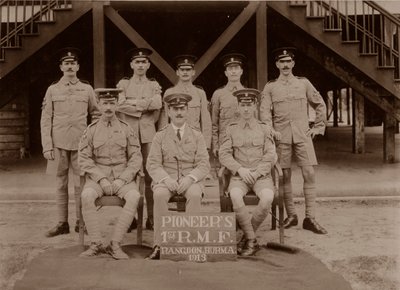 Les Pionniers du 1er Royal Munster Fusiliers, Rangoon, Birmanie - Unbekannt