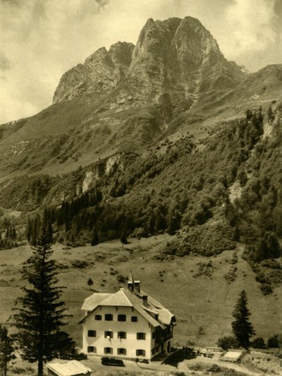 Le col de Plocken dans la chaîne de montagnes des Alpes carniques, Autriche, vers 1935 - Unbekannt